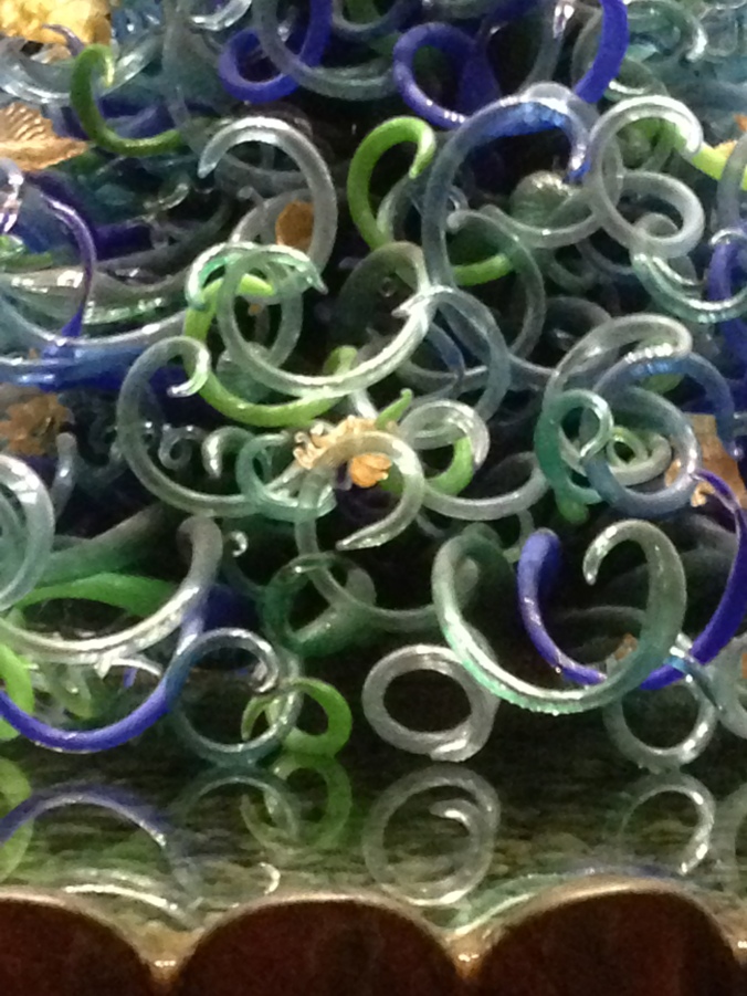 Chihuly sculpture detail